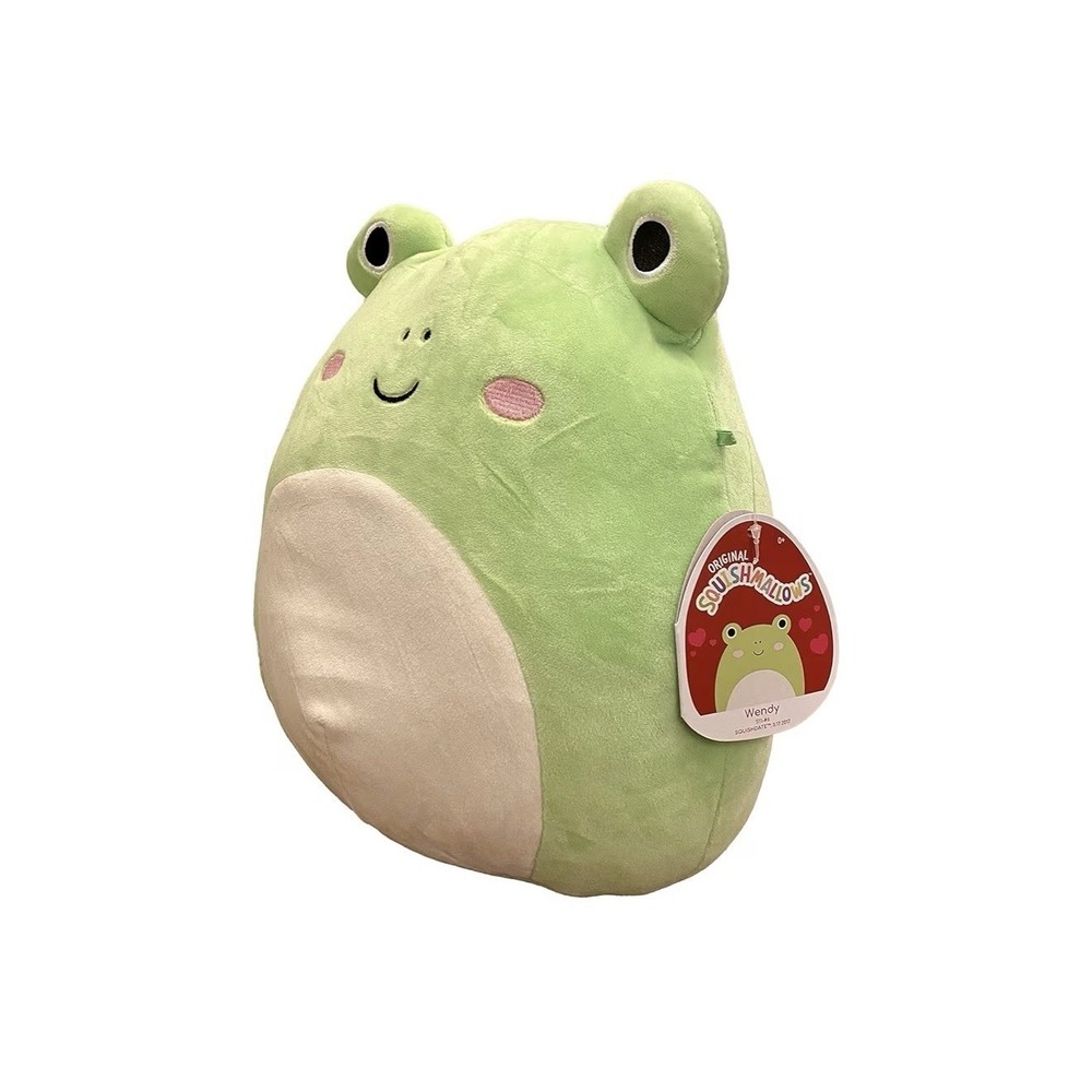Squishmallow 12" Wendy the Frog Kellytoy 2022 Squish Date 3-17-2017 NWT RARE